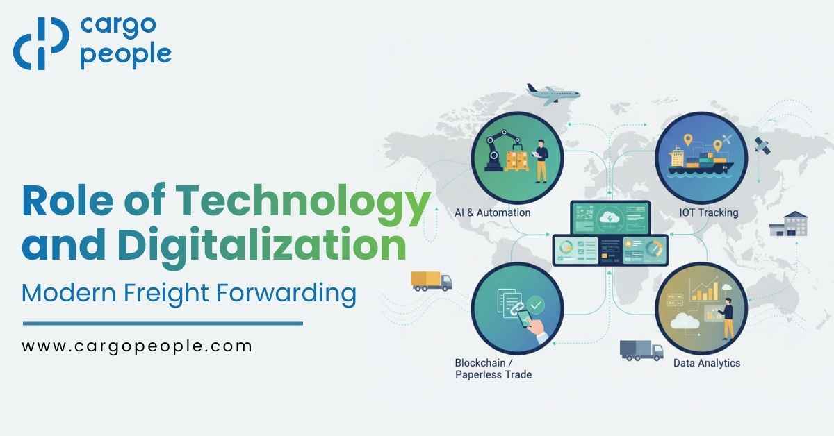 Role of Technology and Digitalization in Modern Freight Forwarding