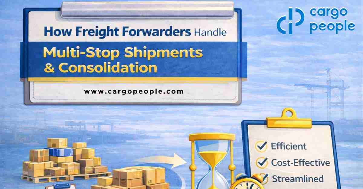How Freight Forwarders Handle Multi-Stop Shipments & Consolidation