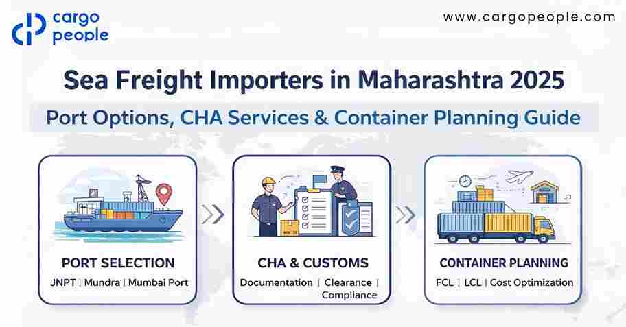 Sea Freight Importers in Maharashtra 2026: Port Options, CHA Services & Container Planning Guide