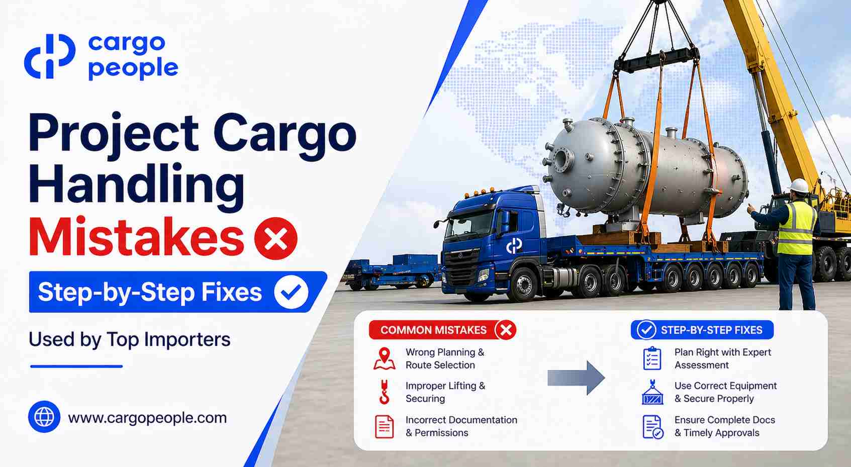 Project Cargo Handling Mistakes - Step-by-Step Fixes Used by Top Importers