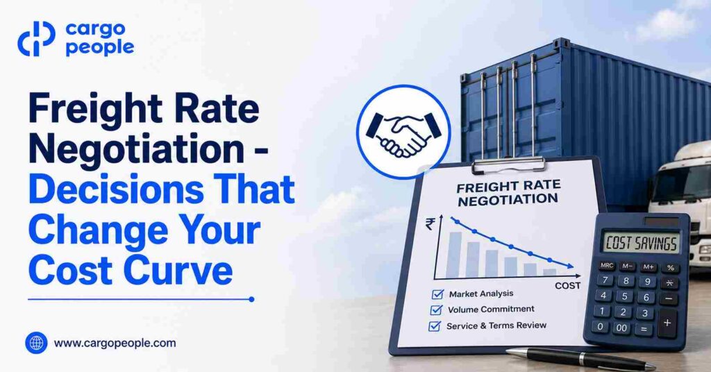 Freight Rate Negotiation - Decisions That Change Your Cost Curve